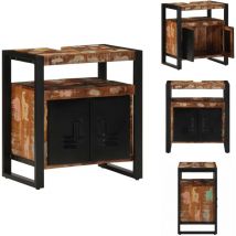 Vidaxl - Armoire lavabo de salle de bain 55x35x60 cm - Meuble De Lavabo De Salle De Bain - Meubles De Lavabo De Salle De Bain - Meuble Lavabo De