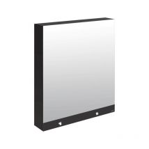 Armoire miroir 3 fonctions : Miroir, distributeur de savon, distributeur d'essuie-mains Delabie Dimensions 80 cm
