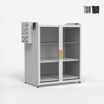 Ahd Amazing Home Design - Armoire mobile pour cuisine égouttoir 44x28x59cm Arin Plus - Blanc