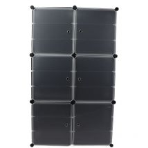 Armoire multi-couches à chaussures à chaussures hautes grandes organisatrices verticales multifonction de grande capacité pour entrée de porte
