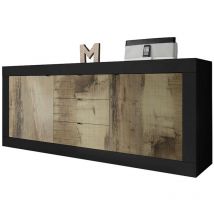 Homemania - calicosy - Buffet 2 portes 3 tiroirs L210 cm - Initial