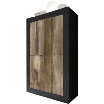 Calicosy - Meuble 4 Portes en Bois L101,4 cm - Initial