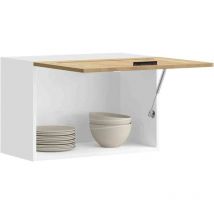 Armoire murale de cuisine Porto chêne artisanal bois ingénierie