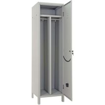 Prometal - Armoire De Dressing Sale Et Propre Avec 1 Porte Cm50x50x180h Verrouillable
