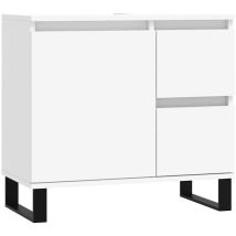Vidaxl - Armoire de salle de bain blanc 65x33x60 cm bois d'ingénierie