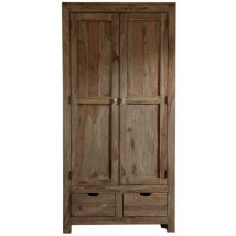 Armoire 96x60 Palissandre huilé Gris taupe NATURE GREY 99