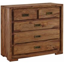 Commode 95x47 Palissandre huilé Brun NATURE BROWN 854