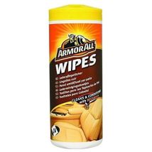Lingettes cuir 20 pièces – Armor All – Protection cire d'abeille – Chiffon, microfibre et lingette