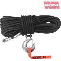 Armourline Synthetic Rope 20m x 15.5mm, Hole Fix. 1/2 Inch Clevis Hook.