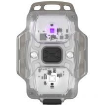 ArmyTek Crystal WUV Grey LED Lampe de poche avec dragonne, avec interface USB à batterie 150 lm 34 g