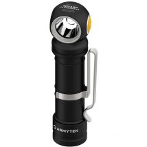 ArmyTek Wizard C2 Pro Max LR Warm LED (monocolore) Torcia tascabile con clip per cintura, con fondina a batteria ricari