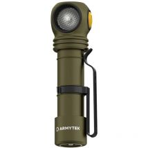 Wizard C2 Pro Olive White led (monocolore) Torcia tascabile con clip per cintura a batteria ricaricabile 2500 l - Armytek