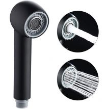 Arnault - Ulisem Douchette Robinet Cuisine 2 Jets Macaron Tête de Douche Remplacement Douchette pour Mitigeur Cuisine, Noir