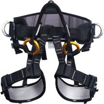 Zolginah - Arnés de escalada, arnés de guía, cinturones de seguridad para montañismo de alto nivel, rescate, espeleología, escalada, rapel, equipo de