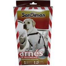 San Dimas - arnés de Seguridad para Coche Ideal para Perros Gigantes Talla xl. Perimetro toracico: 80-110 cm.