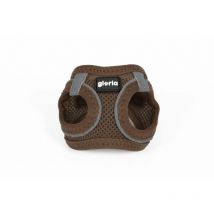 Arnés para perro Gloria 45-47 cm marrón l 32,8-35,4 cm