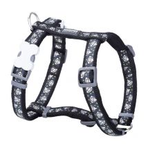 Arnés para perro Red Dingo style diamond 45-66 cm negro 36-59 cm