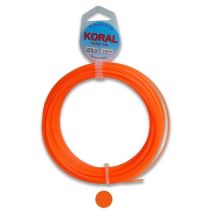 Filo Decespugliatore Highlander Arancio Diam. 1,6 Mm X 15mt