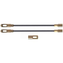 Kit accessori M4 per sonde passacavi ø 3mm – 8018138219937 – 2 teste flessibili, 2 occhielli – Arnocanali