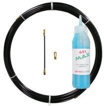 KITAN410 Kit Sonda Monofilare in Nylon Perlon Ø4 Mm, Lunghezza Sonda 10 Metri e Liquido Scivolante, 150 Ml - Arnocanali