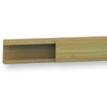 Mini-kanal mit deckel 2 m 30x18/2 mm helles holz - k1831.53 - Arnocanali