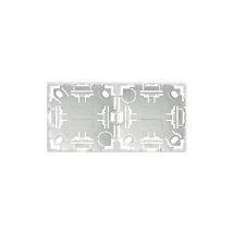 Arnould - 63926 White 2-post surface-mounted frame - Profile 2
