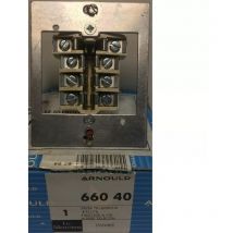 Arnould - 66040 - 8 pin telephone socket - screw - telecom approved - Silent Ivory