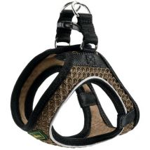 Hunter - Arnés para perro hilo-comfort marrón (30-35 cm)