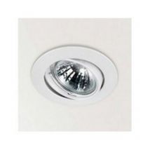 Aro halógeno basculante redondo blanco de Arkoslight