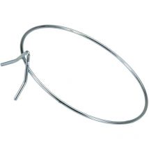 22 cm sv03190 Sauvic supporto per fioriera da parete zincato.