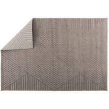 Aron Teppich 200x290 cm braun.