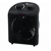 Aérotherme, chauffage électrique, 2 niveaux, radiateurs, fonction air froid, thermostat réglable, poignée de transport, protection contre la