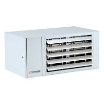 Aérotherme hélicoïde Sovelor AGSX60G20 gaz naturel 20mbar 60kW débit d'air 6500m3/h suspendu