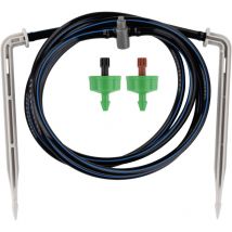 Kit piquet + goutteur pour arrosage goutte à goutte Aroz 2 pics