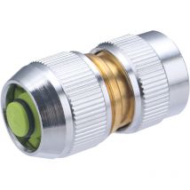 Raccord de connexion automatique 6 billes en laiton pour l'arrosage Aroz 15 mm - aquastop