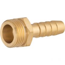 Raccord laiton pour tuyau cristal mâle Aroz M3/8 - Ø08