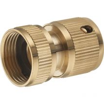 Raccordo automatico in ottone femmina 3/4'' - Aroz