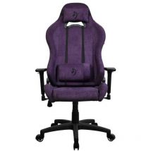 Arozzi Torretta Premium SoftFabric Chaise de gaming et de bureau ergonomique avec mécanisme d'assise avancé, accoudoirs 3D, dossier haut, bascule