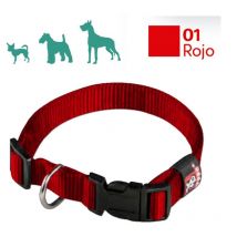 Arppe Verstellbares Basic-nylonhalsband Schwarz 40-67 Cm X 3 Cm