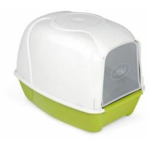 Arenero Para Gatos Aimé 704113 Verde Plástico (53 X 41 X 27,7 Cm)