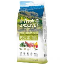 Frisches iberisches Schwein und Fisch – halbfeuchtes Hundefutter – 10 kg - Arquivet