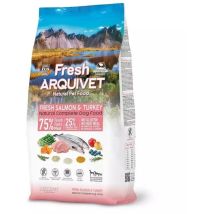 Arquivet Fresh Cibo Semiumido Per Cani Al Salmone/tacchino, 10 Kg