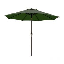 Ombrellone Da Giardino Parasole Per Balcone Con Air Vent Inclinazione Regolabile Apertura a Manovella Anti uv Impermeabile Per Mare Spiaggia Piscina