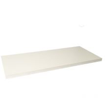 Basic CRA31-B Plateau, plan de travail pour meuble de tri et poubelle de recyclage Basic et Vario, installation facile avec adhésif, blanc - blanc