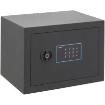 Arregui - blue Coffre-fort électronique avec code, sécurisé et facile à utiliser, 25 x 35 x 25 cm, 18 l, Gris
