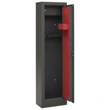 Arregui - Domus ARM070335 Armoire à Fusils avec coffre intérieur, 7 fusils, serrure à clé