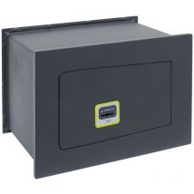 Arregui - Ideal 10 281310 Cassaforte a muro con serratura a chiave, Cassaforte da incaso a parete per abitazioni, Alto livello di sicurezza Facile da