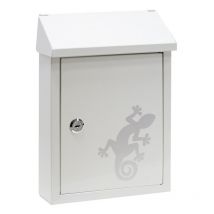 Arregui - Smart Graphic E5721-SAL Briefkasten oder DurchwurfBriefkasten aus Verzinktem Stahl, mit im Siebdruck lackiertem Motiv 'Salamander', Größe s