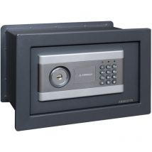 Arregui - Stylo 19010W-S1 Coffre-fort encastrable avec serrure à clé et à code Coffre-fort double sécurité à emmurer Installation facile 21 x 32 x 20