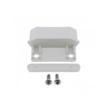 Arresto centrale cieco alto o basso in pvc bianco MPM FR3755